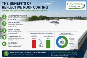 roof painting chicago - greenworks painting, inc.