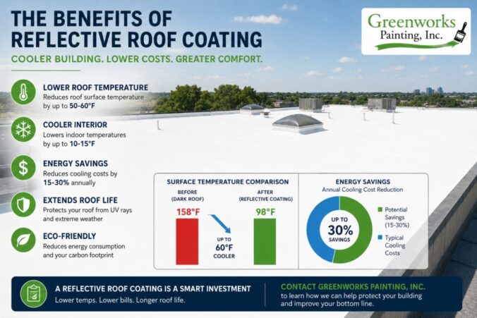 roof coating chicago greenworks painting, inc.